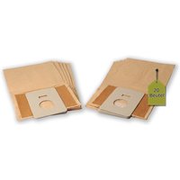 20 Staubsaugerbeutel kompatibel mit Nogamatic Controle integrale + 4 Filter von NOGAMATIC
