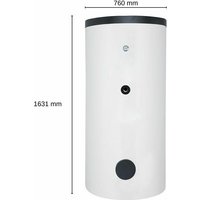 Evenes ® - Evenes Warmwasser-Solarspeicher EV-TEDS-2W 400 2 Wärmetauscher 391 l Solaranwendung von EVENES®