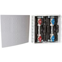 Evenes ® - Wasserstation Anschlussstation Wohnung Wasserzähler Unterputz W2-Lim Wasser von EVENES®