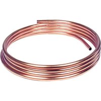 Evenes ® - Kupferrohr in Ringen a 25-50 Meter in Größen 6 8 10 15 x 1 mm blank weich '6x1 mm' von EVENES®