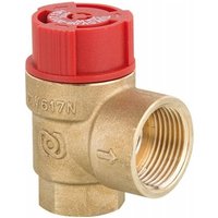 Membran-Sicherheitsventil Heizung Überdruckventil 1/2 3/4 1 Zoll 2,5-3,0 bar Anschluss 1/2' - 3,0 bar von EVENES®