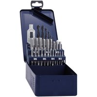 Exact - Eventus by 10703 Handgewindebohrer-Set 15teilig metrisch Rechtsschneidend din 352 hss 1 Se von Exact