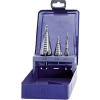 Eventus By Exact - 17334 hss Stufenbohrer-Set 3teilig 4 - 12 mm, 4 - 20 mm, 6 - 30 mm Zylinderschaft von EVENTUS BY EXACT