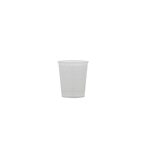 EVENTpac Schnapsgläser 30ml | Einweg | Kunststoff PP | klar | transparent | Plastikbecher | Medizinbecher | 2-3cl (1200) von EVENTpac