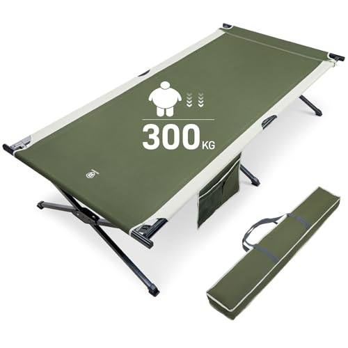 EVER ADVANCED Feldbett Camping XXL 214cm x106cm bis 300KG Klappbett Extra Groß & Breit Stabiles Campingbett klappbar für Camping Reisen Indoor Outdoor Strand und Garten EVER ADVANCED Feldbett Camping XXL 214cm x106cm bis 300KG Klappbett Extra Groß & Breit Stabiles Campingbett klappbar für Camping Reisen Indoor Outdoor Strand und Garten von EVER ADVANCED