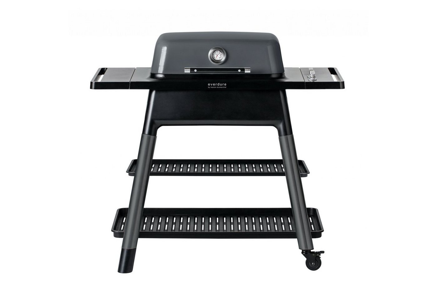 EVERDURE Gasgrill Everdure Force Gasgrill 2-Brenner mit Doppelboden Farbe Graphite E2G4G von EVERDURE