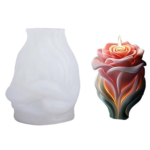 Rosenblüten Tulpen Sukkulenten Zylinderformen Silikon Wellenform Spirale Kerzenform – Silikonharz Gießformen für Kerzen, Harz & Seife Bastelbedarf Rosenblüten Tulpen Sukkulenten Zylinderformen Silikon Wellenform Spirale Kerzenform – Silikonharz Gießformen für Kerzen, Harz & Seife Bastelbedarf von EVERELAM