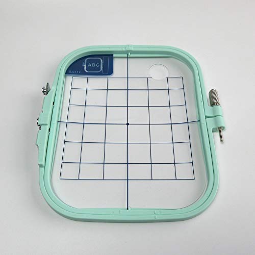 EVERNICE Stickrahmen für Babylock Em1 Em2 Accent Bernina Deco 500 600 Brother PE100/150 #SA417 (EF32) - Quadratisch, 110 x 110 mm von EVERNICE