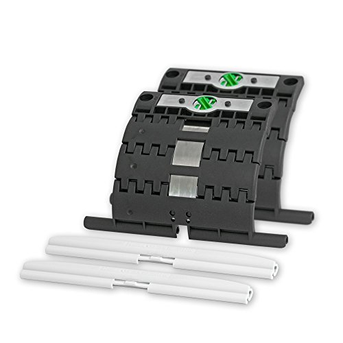 2 Hochschiebesicherungen,SecuBlock rapid', feste Wellenverbinder, Einbruch hemmend, 2-gliedrig, geeignet für Kastentiefe 155-180 mm, inkl. 2 Einschubprofile, von EVEROXX® von EVEROXX