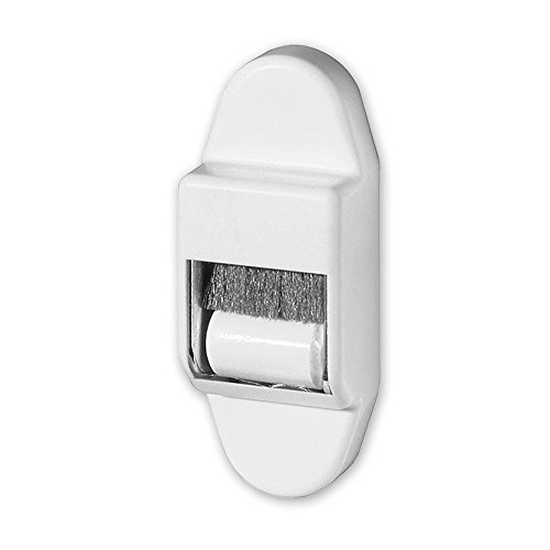 Mini-Gurtführung mit Bürstendichtung und Leitrolle, bis 15 mm Gurtbreite, Rolladengurt, Energieeinsparung, von EVEROXX® von EVEROXX