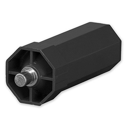 Mini-Walzenkapsel für Achtkant Rolladenwelle SW 40, außenliegender Achsstift 10 mm, von EVEROXX® von EVEROXX