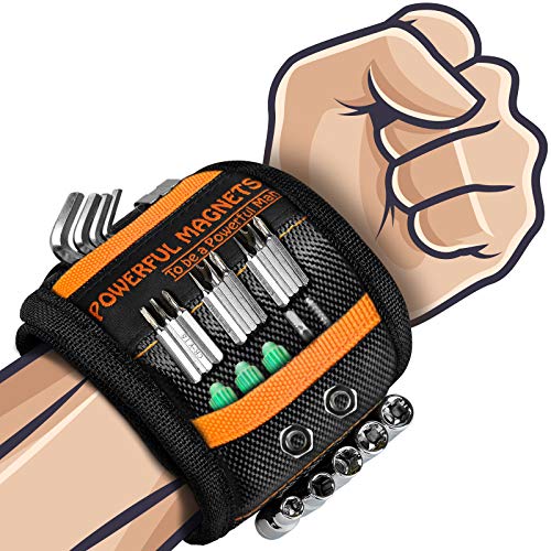 Geschenke für Männer Papa Vatertagsgeschenk Ideen - Handwerker Magnetarmband Ausgefallene Vatertagsgeschenke für Papa Geburtstag Herrentagsgeschenke Werkzeug Männertag Papa Geschenk Gadgets für Männer von EVERSEE