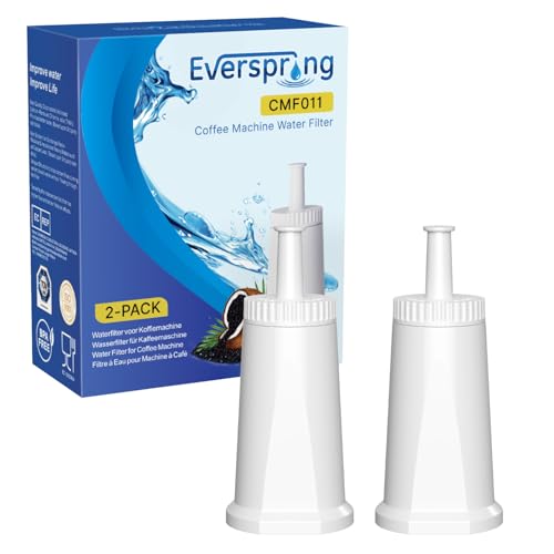 EVERSPRING Wasserfilter Kaffeevollautomat für Sage Barista SES008 SES810 SES880 SES920 SES980 SES990 Kaffeevollautomaten,NSF-zertifizierter,2 stück von EVERSPRING