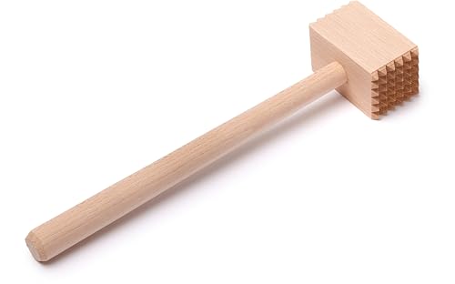 EVERYJOY Fleischklopfer aus Holz (Braun, 7 cm/Holz) von EVERYJOY