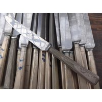 Vintage Englisch Sheffield Made Unfertige Plain Pine Kleine Abendessen Frühstück Obstmesser Besteck Preis Einzeln C1960Er Jahre/Eve Of Europe von EVEofEurope