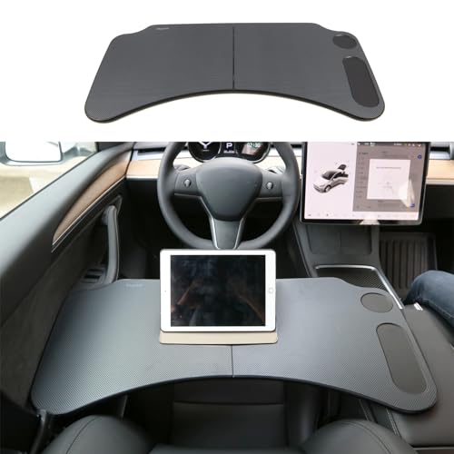 EVFITUS Für Tesla Model 3 Modell Y Lebensmitteltablett Schreibtisch für Laptop Faltbarer Autotablett Tisch zum Essen Reisen Mehrzwecktablett für Fahrerzubehör EVFITUS Für Tesla Model 3 Modell Y Lebensmitteltablett Schreibtisch für Laptop Faltbarer Autotablett Tisch zum Essen Reisen Mehrzwecktablett für Fahrerzubehör von EVFITUS