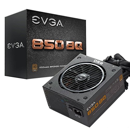 EVGA 850 BQ, 80+ BRONZE 850W, Halbmodular, 5 Jahre Garantie, Beinhaltet FREE Power On Self Tester, Netzteil 110-BQ-0850-V2 EVGA 850 BQ, 80+ BRONZE 850W, Halbmodular, 5 Jahre Garantie, Beinhaltet FREE Power On Self Tester, Netzteil 110-BQ-0850-V2 von EVGA