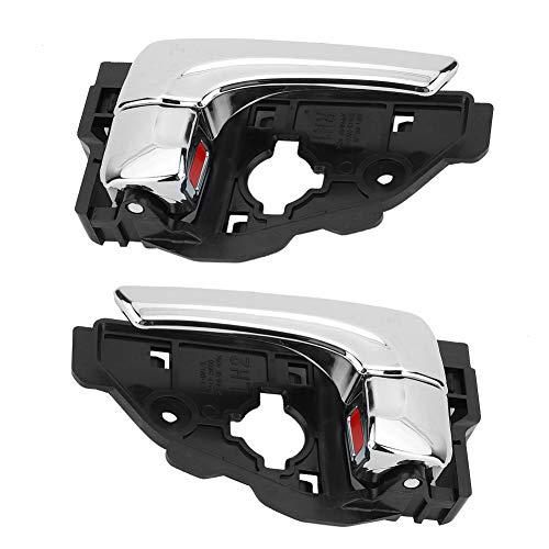 EVGATSAUTO 1 Paar Auto-Innentürgriff, 82620-2S010 82610-2S010 Galvanik Helle Farbe innen links rechts Türgriff Passend für Tucson/ix35 2010-2014 von EVGATSAUTO