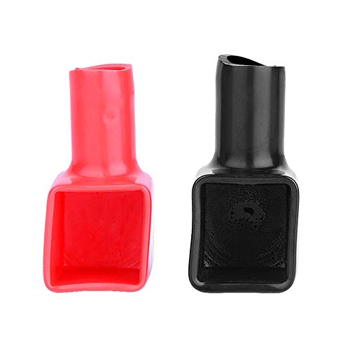 Batteriepolabdeckungen, Batterie Abdeckung Pluspol Rot & Schwarz Positiv und Negativ 192681 192682 Ein Paar Batteriepolabdeckungen, Batterie Abdeckung Pluspol Rot & Schwarz Positiv und Negativ 192681 192682 Ein Paar von EVGATSAUTO