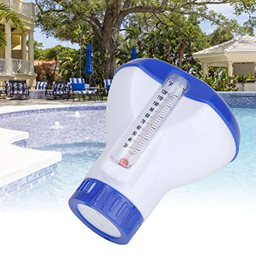 Chlortablettenspender mit Thermometer für Schwimmbäder und Spas von EVGATSAUTO