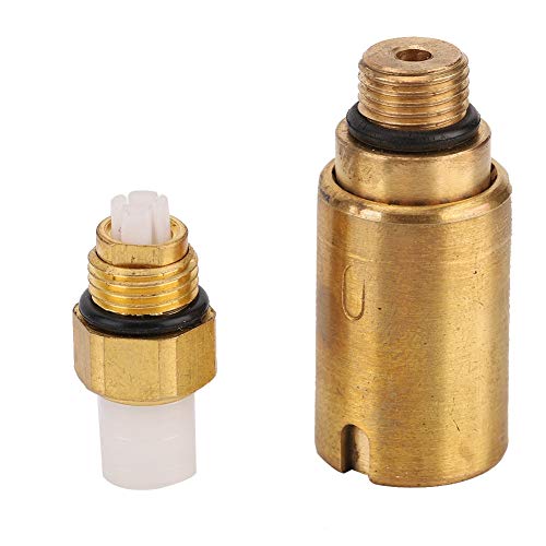 Luftfederdruckventil, 2 Stück Stoßdämpferstreben Metalldämpfer Luftfederung Restdruckventil Passend für 7L0616813 7L0 616 813 7L0616813B 7L0 616 813 B von EVGATSAUTO