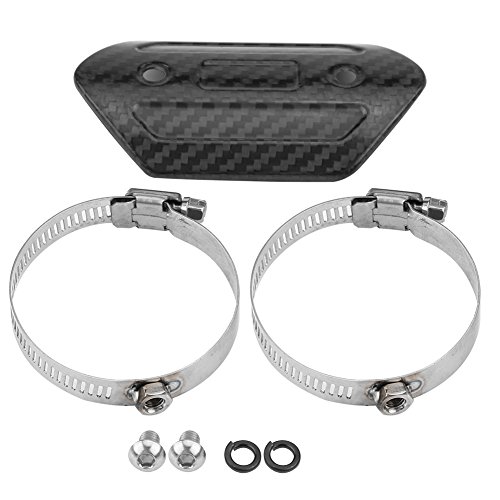 Motorrad Auspuffschutz, Motorrad Auspuff hitzeschutz Mittelrohr Hitzeschild Link Tube Protector Cover Fersenschutz motorrad Motorrad Auspuffschutz, Motorrad Auspuff hitzeschutz Mittelrohr Hitzeschild Link Tube Protector Cover Fersenschutz motorrad von EVGATSAUTO