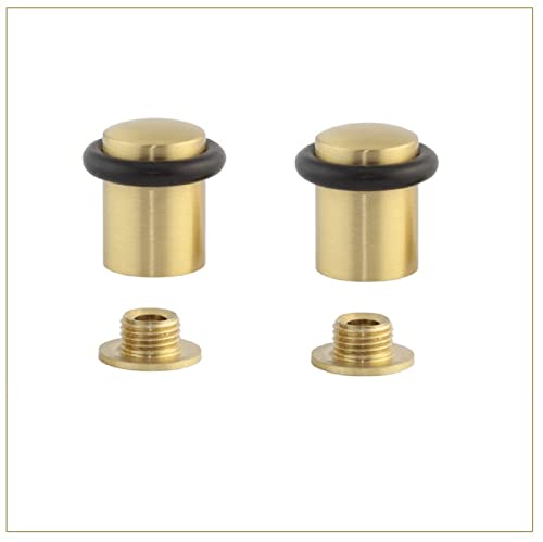 EVI Herrajes | Packung mit 2 Türstoppern | 27 x 29 mm | Gewindebasis | Schwarzer natürlicher Silikonkautschuk | Messing mit Mattem Finish | Enthält Werkzeuge | Mod. 040138CBMT EVI Herrajes | Packung mit 2 Türstoppern | 27 x 29 mm | Gewindebasis | Schwarzer natürlicher Silikonkautschuk | Messing mit Mattem Finish | Enthält Werkzeuge | Mod. 040138CBMT von EVI Herrajes