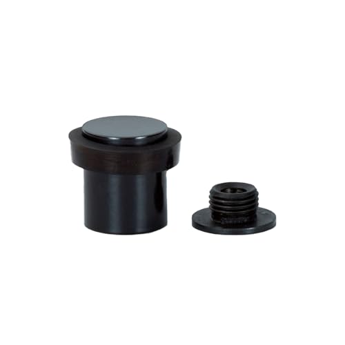 EVI Herrajes | Türstopper aus Schwarz lackiertem Edelstahl | Ø20x25mm| Gewindebasis | Schwarz Natursilikonkautschuk| inkl. Schraube + Klemmdübel | I-181 EVI Herrajes | Türstopper aus Schwarz lackiertem Edelstahl | Ø20x25mm| Gewindebasis | Schwarz Natursilikonkautschuk| inkl. Schraube + Klemmdübel | I-181 von EVI Herrajes