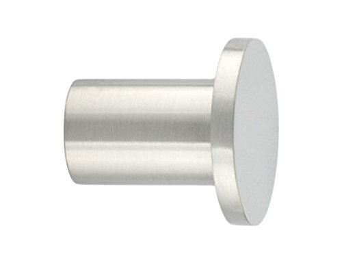 EVI herrajes f-185/35 – Haken, Finish Weiß Inox (Edelstahl) von EVI Herrajes