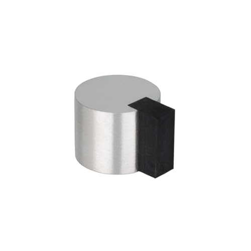 Klebe-Türstopper | 24 x 19 mm | Gummi Schwarzer | Rund | Edelstahl AISI 304 | Finish Matt | Sehr gute Haftung | 100% zweckmäßig| EVI Herrajes Klebe-Türstopper | 24 x 19 mm | Gummi Schwarzer | Rund | Edelstahl AISI 304 | Finish Matt | Sehr gute Haftung | 100% zweckmäßig| EVI Herrajes von EVI Herrajes