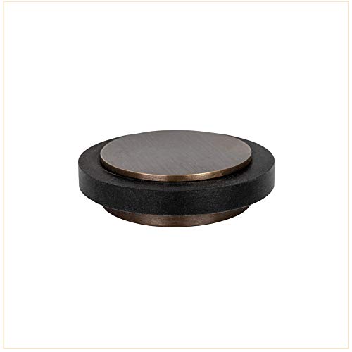Klebe-Türstopper | 45 x 20 mm | Schwarzer Gummi aus Natursilikon | Messing | Finish Rustikal | Sehr gute Haftung | 100% zweckmäßig | Mod. 04020335X12RG| EVI Herrajes Klebe-Türstopper | 45 x 20 mm | Schwarzer Gummi aus Natursilikon | Messing | Finish Rustikal | Sehr gute Haftung | 100% zweckmäßig | Mod. 04020335X12RG| EVI Herrajes von EVI Herrajes