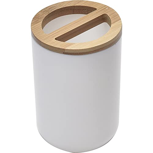EVIDECO Tendance - Zahnbürstenhalter ps Bambus - Weiss Bambus von EVIDECO