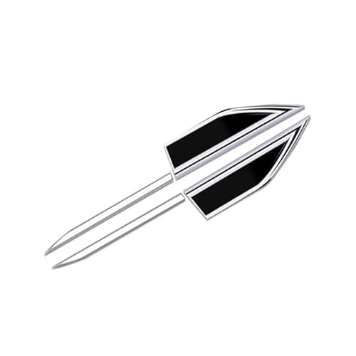 Auto Emblem Aufkleber, für VW Touran 2 (II) 5T I 2015-2024 Abzeichen Aufkleber Vordere und Hintere Emblem Abzeichen Dekoration Auto Exterieur Modifizierte,B von EVIMO