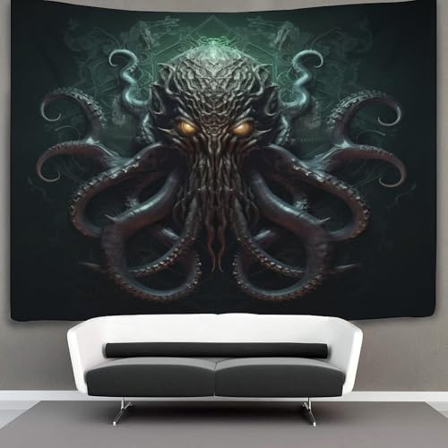 EVMILA 3D Cthulhu.kgm Wandteppich Heimdekoration Bettwäsche Poster Wandkunst Tapisserie Wandbehang Polyester Für Schlafzimmer Wohnzimmer Schlafsaal Hausdeko 180cmx230cm EVMILA 3D Cthulhu.kgm Wandteppich Heimdekoration Bettwäsche Poster Wandkunst Tapisserie Wandbehang Polyester Für Schlafzimmer Wohnzimmer Schlafsaal Hausdeko 180cmx230cm von EVMILA