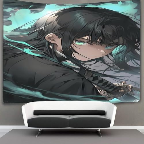 EVMILA 3D Demon Slayer Wandteppich Heimdekoration Bettwäsche Poster Wandkunst Tapisserie Wandbehang Polyester Für Schlafzimmer Wohnzimmer Schlafsaal Raumdeko 150cmx200cm EVMILA 3D Demon Slayer Wandteppich Heimdekoration Bettwäsche Poster Wandkunst Tapisserie Wandbehang Polyester Für Schlafzimmer Wohnzimmer Schlafsaal Raumdeko 150cmx200cm von EVMILA