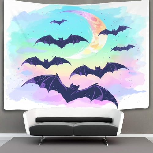 EVMILA 3D Fledermaus Wandteppich Heimdekoration Bettwäsche Poster Wandkunst Tapisserie Wandbehang Polyester Für Wohnzimmer Schlafzimmer Schlafsaal Deko 180cmx230cm EVMILA 3D Fledermaus Wandteppich Heimdekoration Bettwäsche Poster Wandkunst Tapisserie Wandbehang Polyester Für Wohnzimmer Schlafzimmer Schlafsaal Deko 180cmx230cm von EVMILA