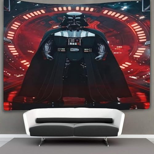 EVMILA 3D Krieg der Sterne Wandteppich Heimdekoration Bettwäsche Poster Wandkunst Darth Vader Tapisserie Wandbehang Polyester Für Wohnzimmer Schlafzimmer Schlafsaal Deko 150cmx200cm von EVMILA