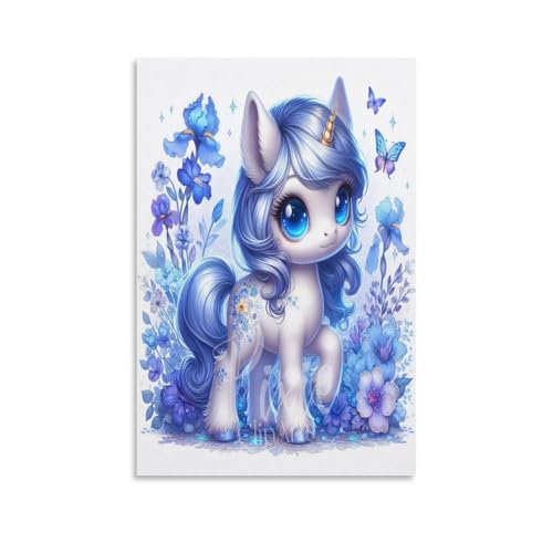 EVMILA Mein kleines Pony Poster Wallscroll Wandbanner Für Regenbogen-Einhorn Dekorative Rollbild Wandbild Stoff Poster Anime Leinwand Wandkunst Wand-Deko Leinwandbilder Ölgemälde 20x30inch(50x75cm) EVMILA Mein kleines Pony Poster Wallscroll Wandbanner Für Regenbogen-Einhorn Dekorative Rollbild Wandbild Stoff Poster Anime Leinwand Wandkunst Wand-Deko Leinwandbilder Ölgemälde 20x30inch(50x75cm) von EVMILA