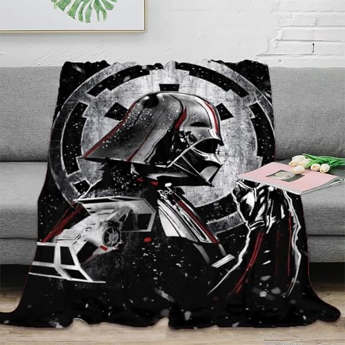 Krieg der Sterne Fleecedecke Sofadecke Couchdecke Wohndecken 3D Druck Darth Vader Bett Decken Flauschig Warm Tagesdecke Weichen Flauschig Kuscheldecke Für Mädchen Jungen 70x80inch(180x200cm) von EVMILA