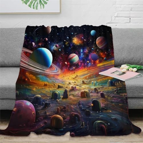 Stern Couchdecke Fleecedecke 3D Druck Wohndecken Sofadecke Flauschig Warm Bett Decken Kuscheldecke Weichen Flauschig Tagesdecke Für n 60x80inch(150x200cm) von EVMILA