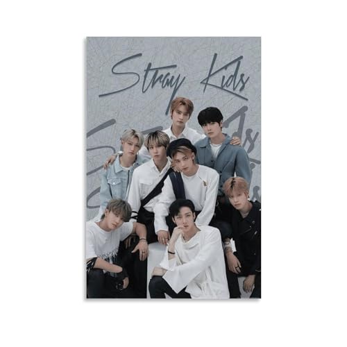 Stray Kids V2 Poster Dekorative Malerei Leinwand Wandkunst Wohnzimmer Poster Schlafzimmer Malerei,Wandkunst Bilddruck Moderne Familienzimmer Dekor 08x12inch(20x30cm) von EVMILA