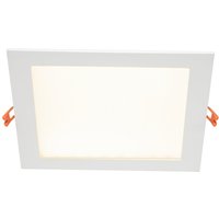 EVN Lichttechnik LED Einbau Panel ws 21W 3000K 225x225mm LP QW 223502 - LPQW223502 von EVN Lichttechnik