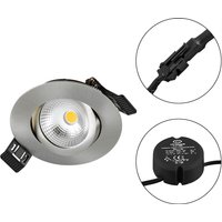 EVN Lichttechnik LED Einbauleuchte 230V 830, dim., eds-opt. S061302 von EVN Lichttechnik