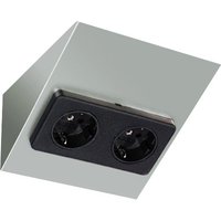 EVN Lichttechnik Möbelanbau-Steckdose Doppel- 230V 16A 092 250 eds - 92250 von EVN Lichttechnik