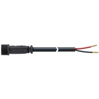 EVN Lichttechnik NV-Anschlussleitung 2pol. für 12/24V 065 25 02-2 - 6525022 von EVN Lichttechnik
