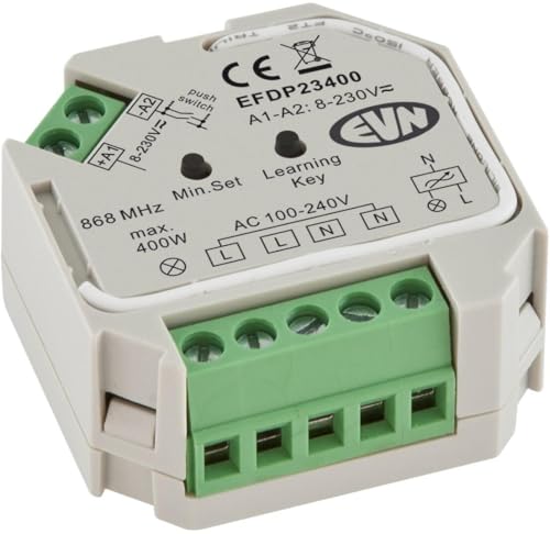 EVN Lichttechnik Funk-Steuerung EFDP23400 400W, 100-240V/AC Steuergerät für Leuchten 4037293014755 EVN Lichttechnik Funk-Steuerung EFDP23400 400W, 100-240V/AC Steuergerät für Leuchten 4037293014755 von EVN