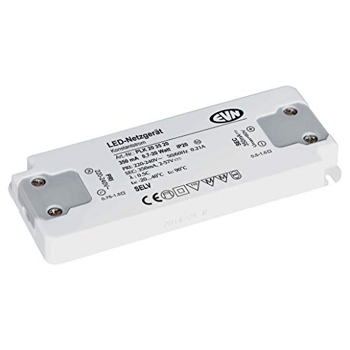 EVN Lichttechnik LED-Netzteil 350 mA IP20 0,7 – 20 W plk203520 EVN Lichttechnik LED-Netzteil 350 mA IP20 0,7 – 20 W plk203520 von EVN
