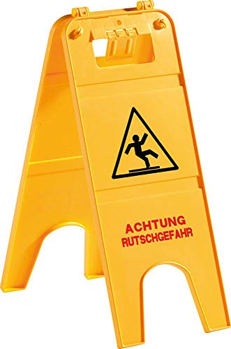 EVO-PRODUCTS EVO PRODUCTS Kunststoff Warnschild Achtung Rutschgefahr von EVO-PRODUCTS