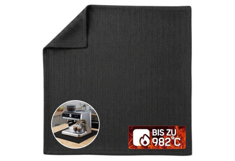 EVOCAMP Grill-Schutzhülle Feuerfeste Unterlage (aus 100 % voroxidierten Fasern), idealer Brandschutz für Werkstatt und Elektrogeräte von EVOCAMP