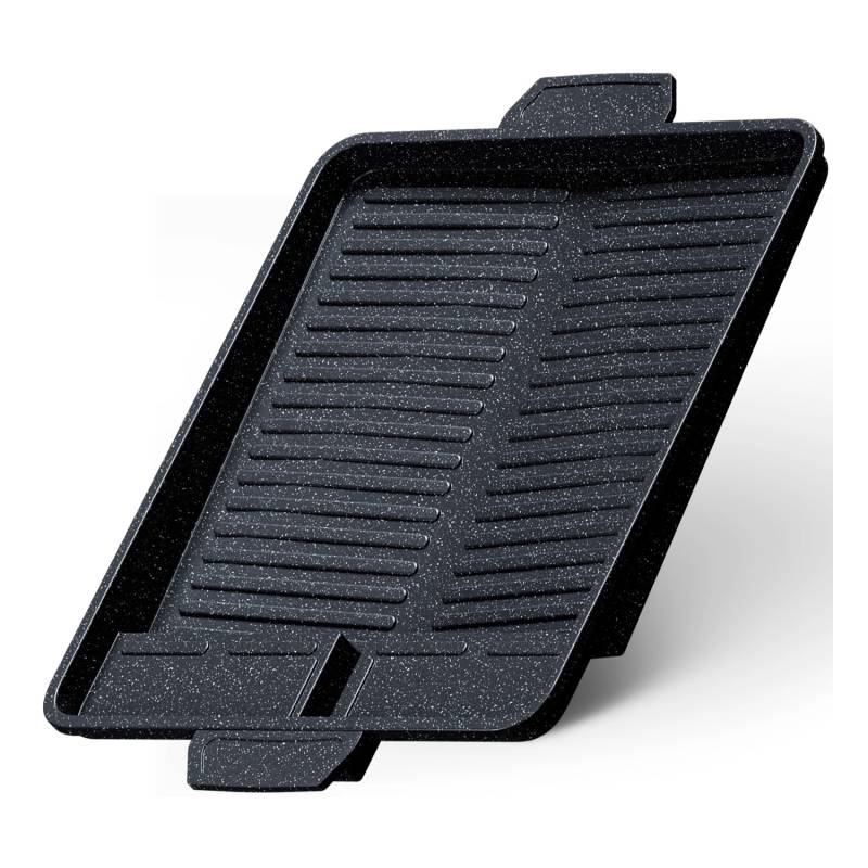 Evocamp Grillplatte für Gaskocher 38x26 cm Antihaft BBQ Camping von EVOCAMP